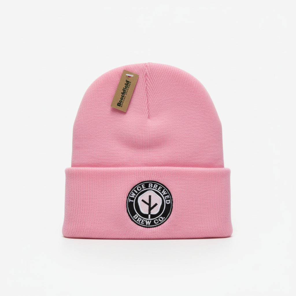 Twice Brewed Beanie (Classic Pink)