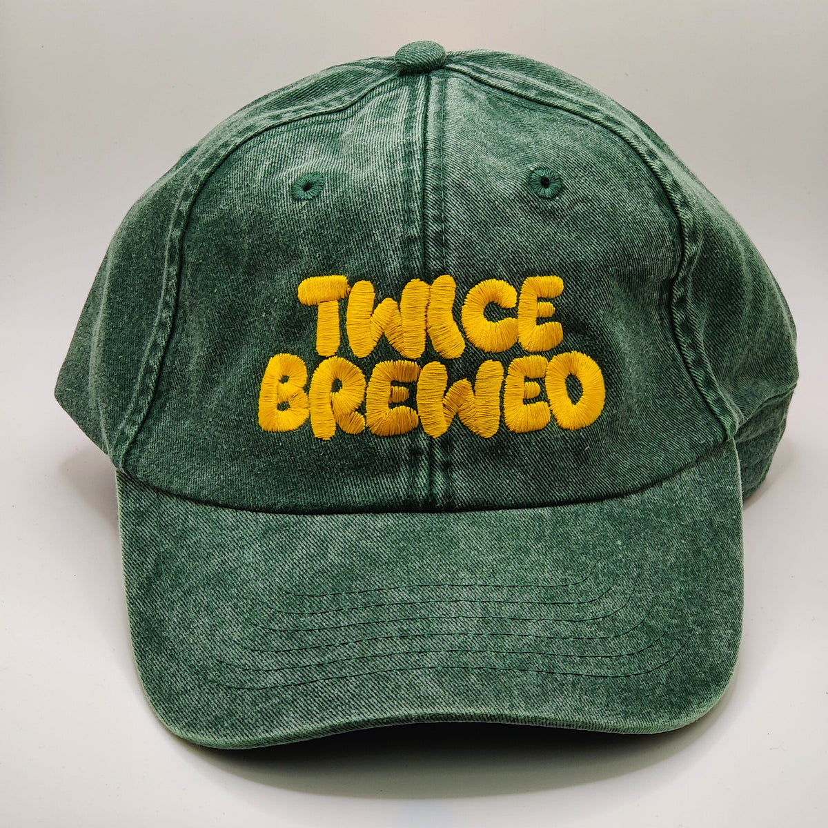 Twice Brewed Low Profile Vintage Cap (Bottle Green)