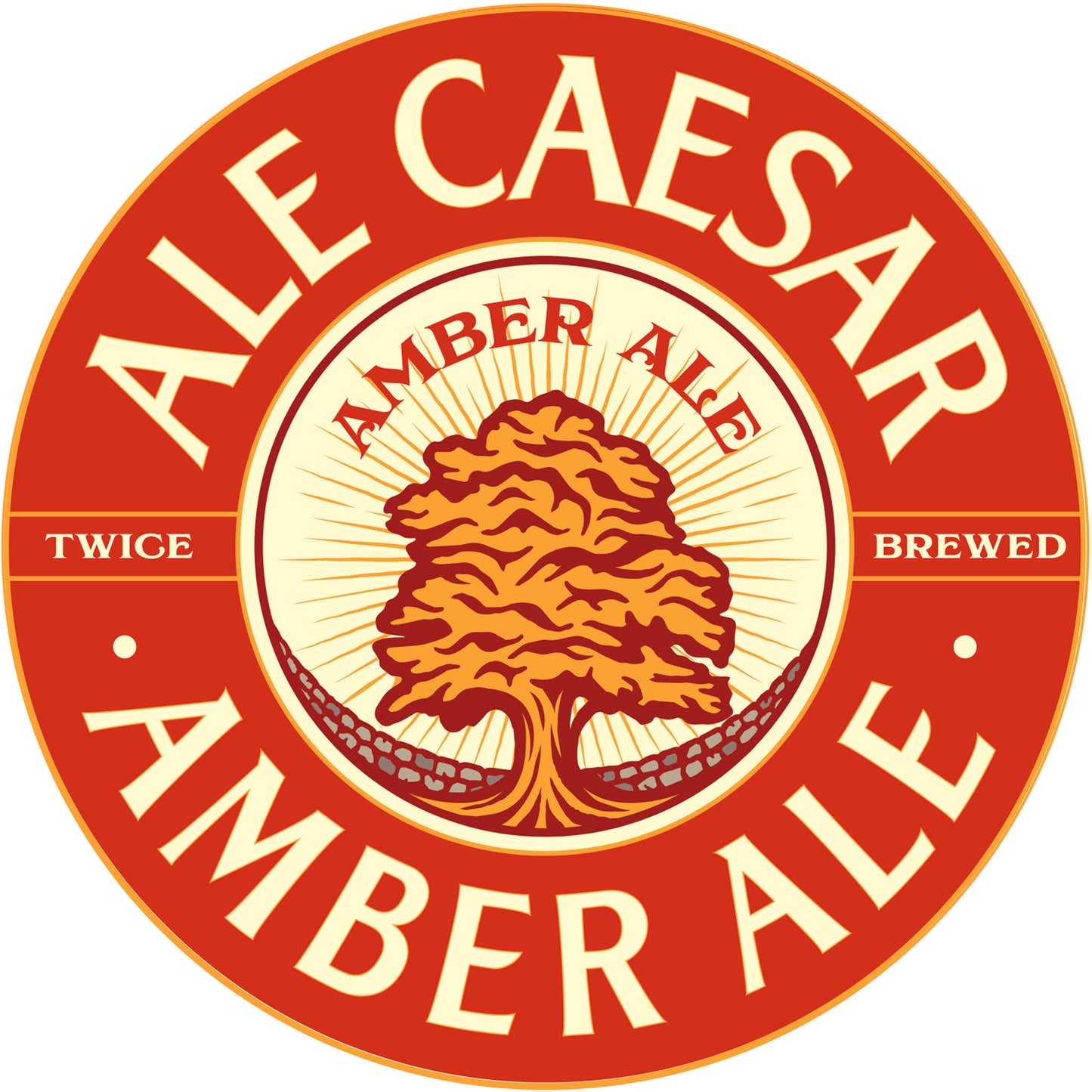 Ale Caesar, Amber Ale, 4.3% - 12x 500ml Bottle
