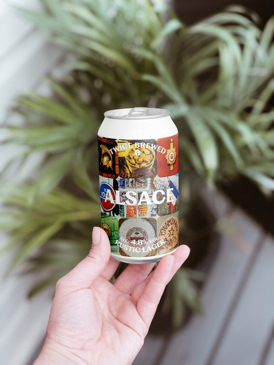 Alsace, Rustic Lager, 4.8% - 330ml Can