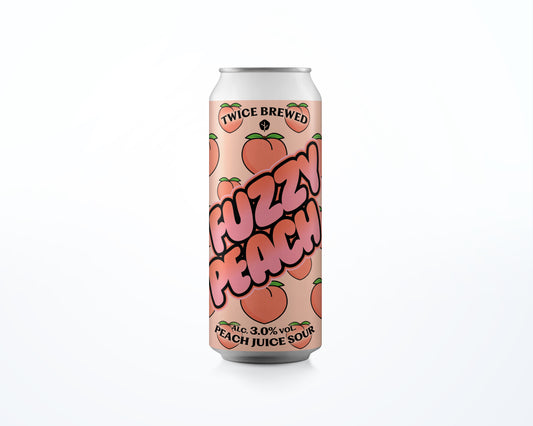 Fuzzy Peach, Peach Juice Sour, 3.0% - 440ml Can