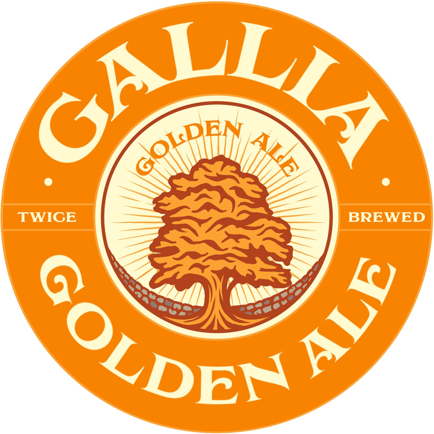 Gallia, Golden Ale, 3.4% - 12x 500ml Bottle