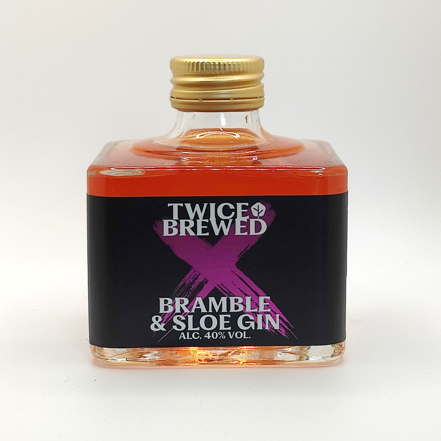 Twice Brewed Bramble & Sloe Gin, 40%, 20cl Bottle