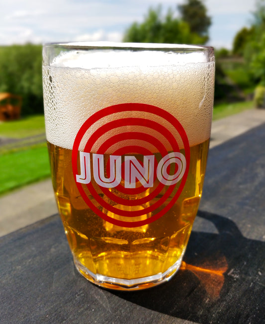 Juno Branded Continental Glass Stein (oversized)
