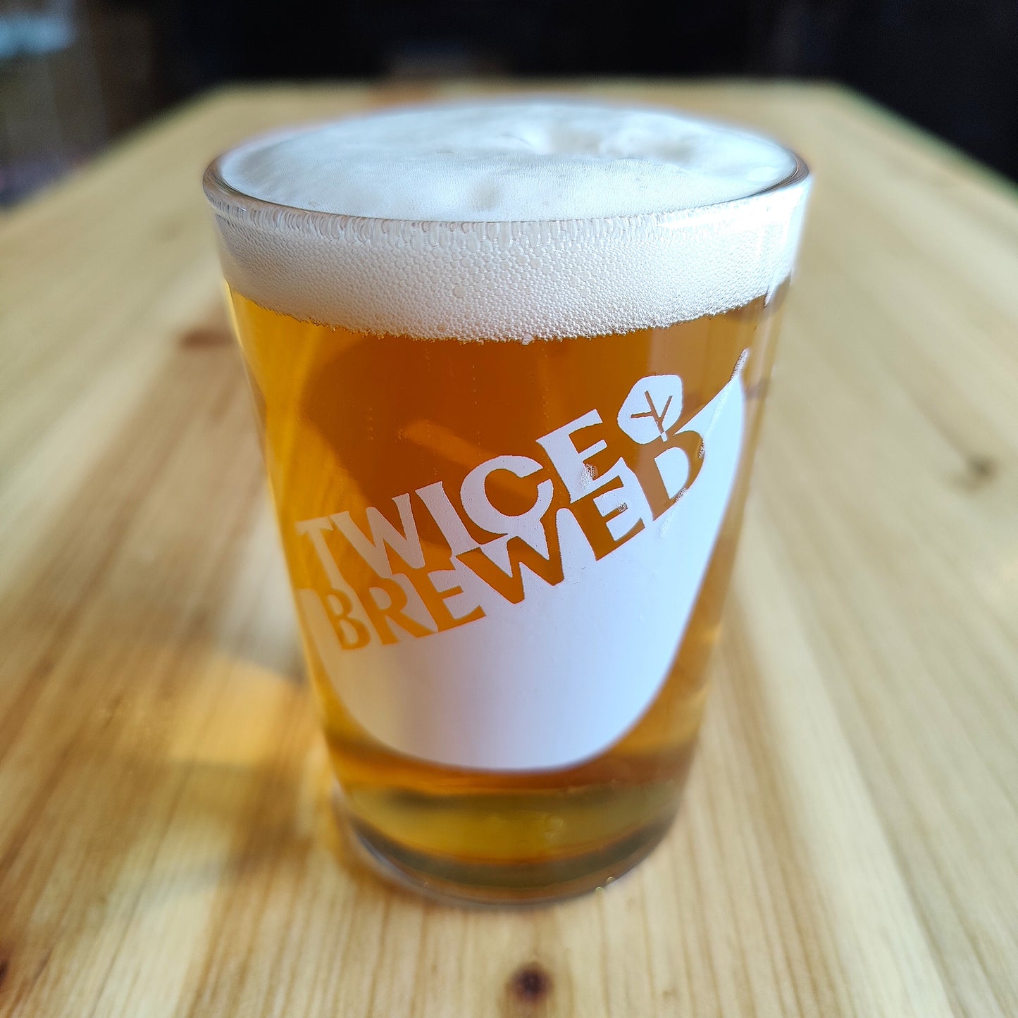 Twice Brewed Third Pint Glass