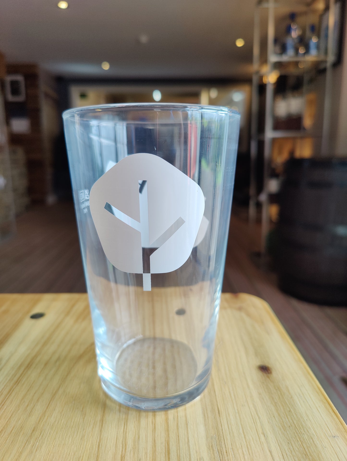 Twice Brewed Pint Glass