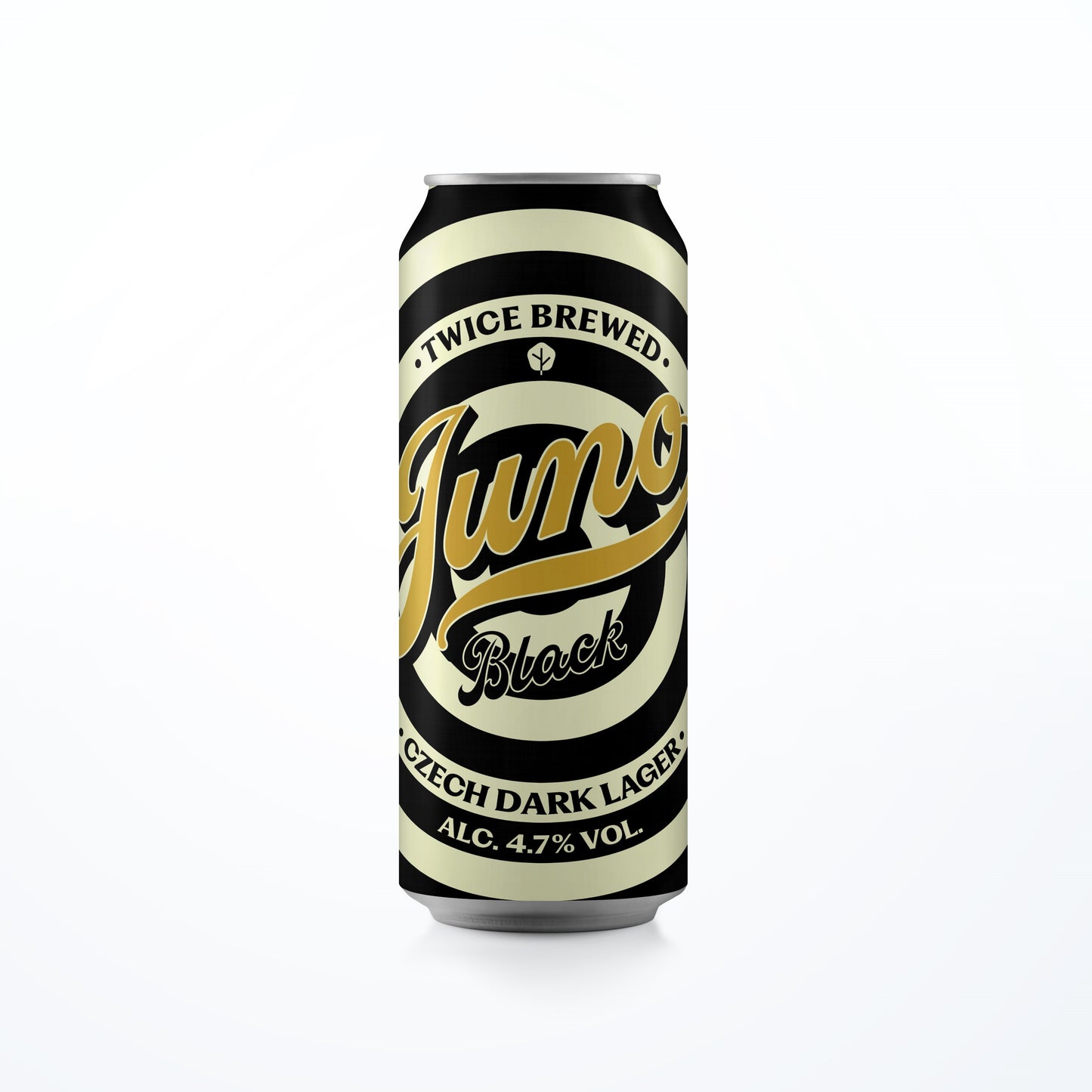 Juno Black, Czech Dark Lager (GF), 4.7% - 440ml Can