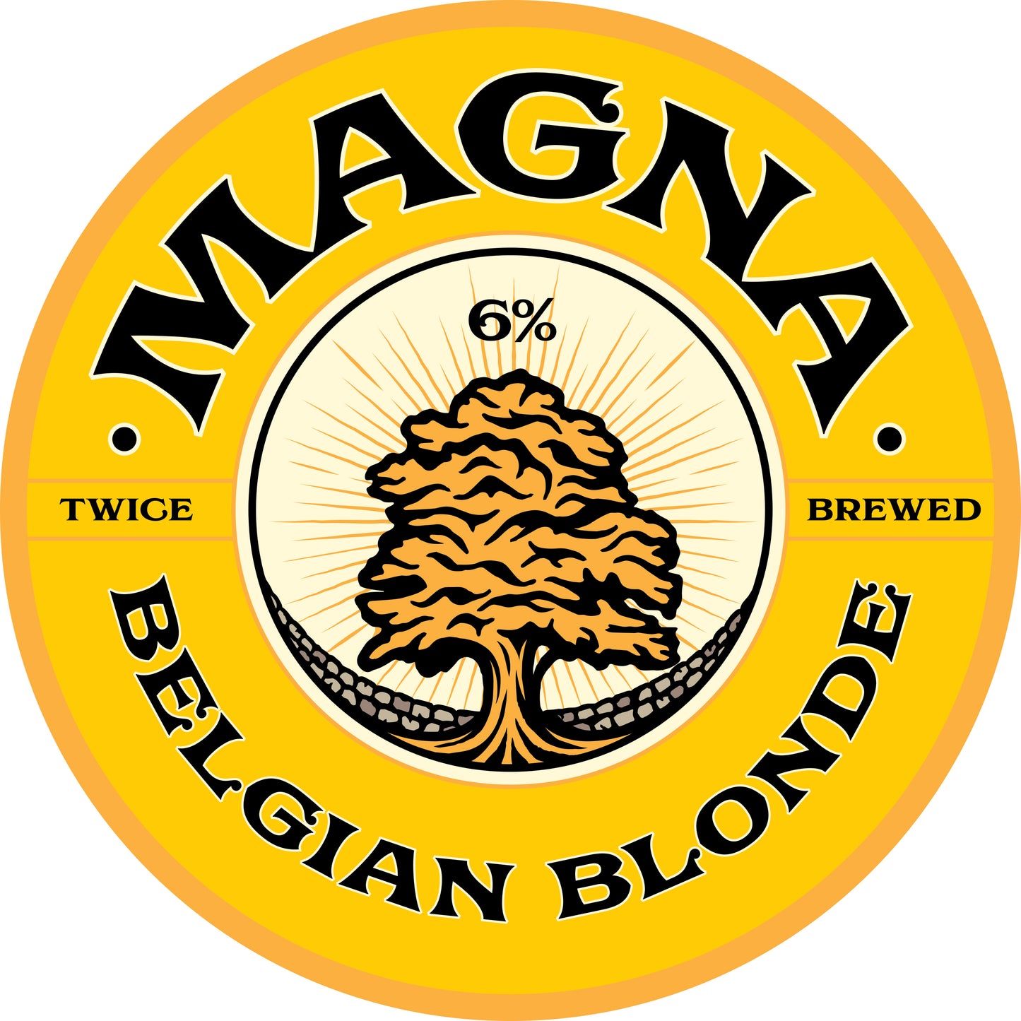 Magna, Belgian Blonde, 6.0% - 500ml Bottle