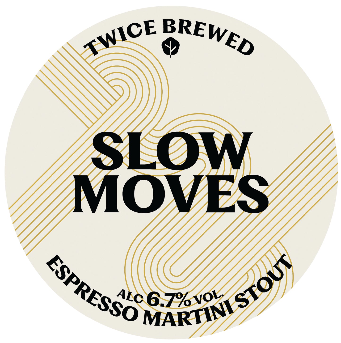 Slow Moves, Espresso Martini Stout, 6.7% - 440ml can