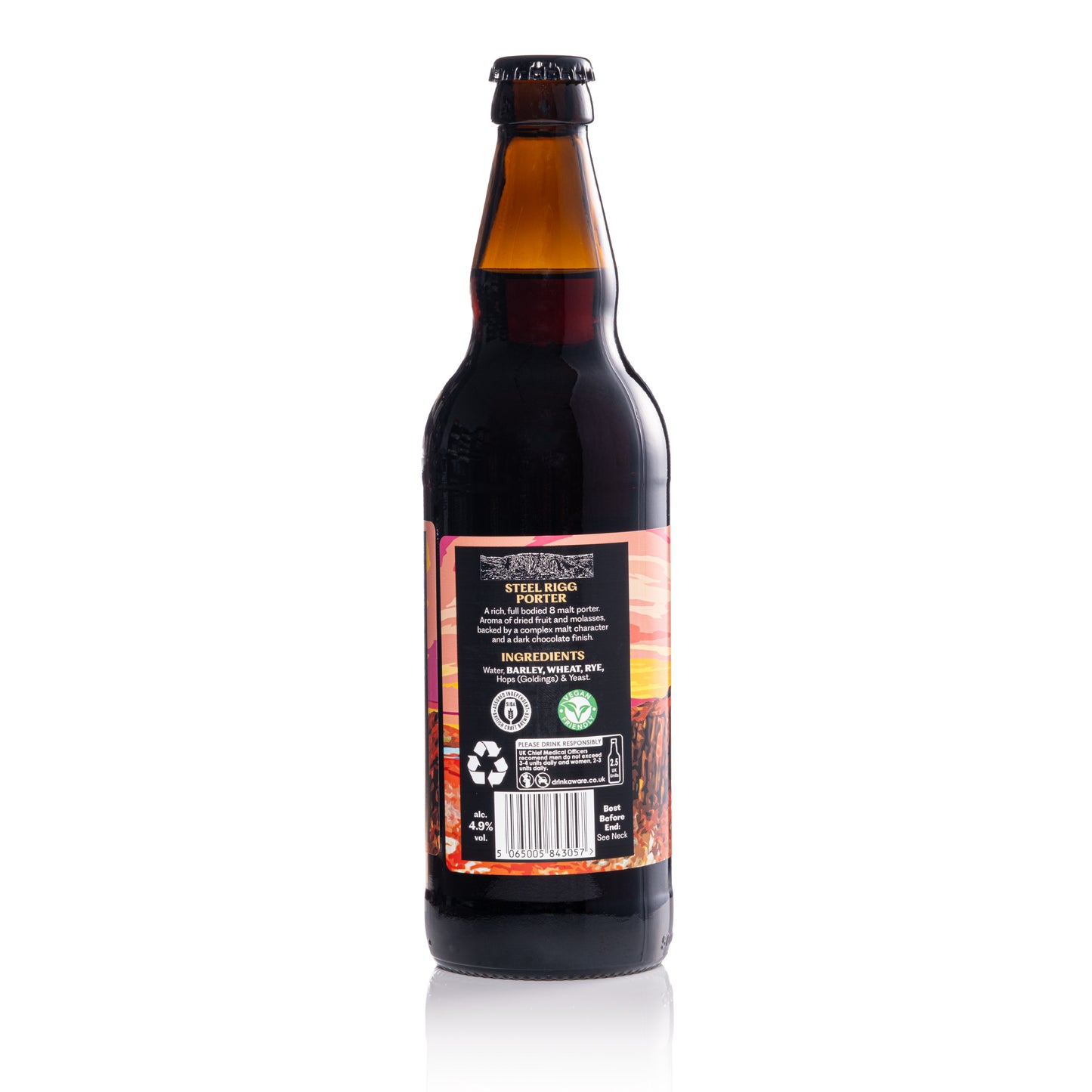 Steel Rigg, Porter, 4.9% - 12x 500ml Bottle