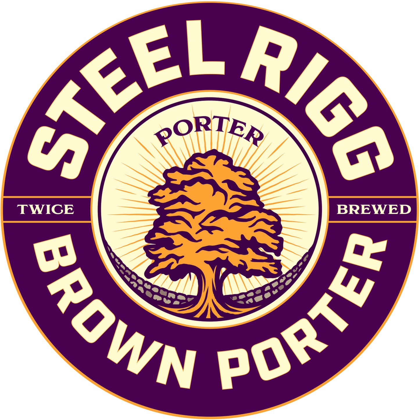 Steel Rigg, Porter, 4.9% - 12x 500ml Bottle