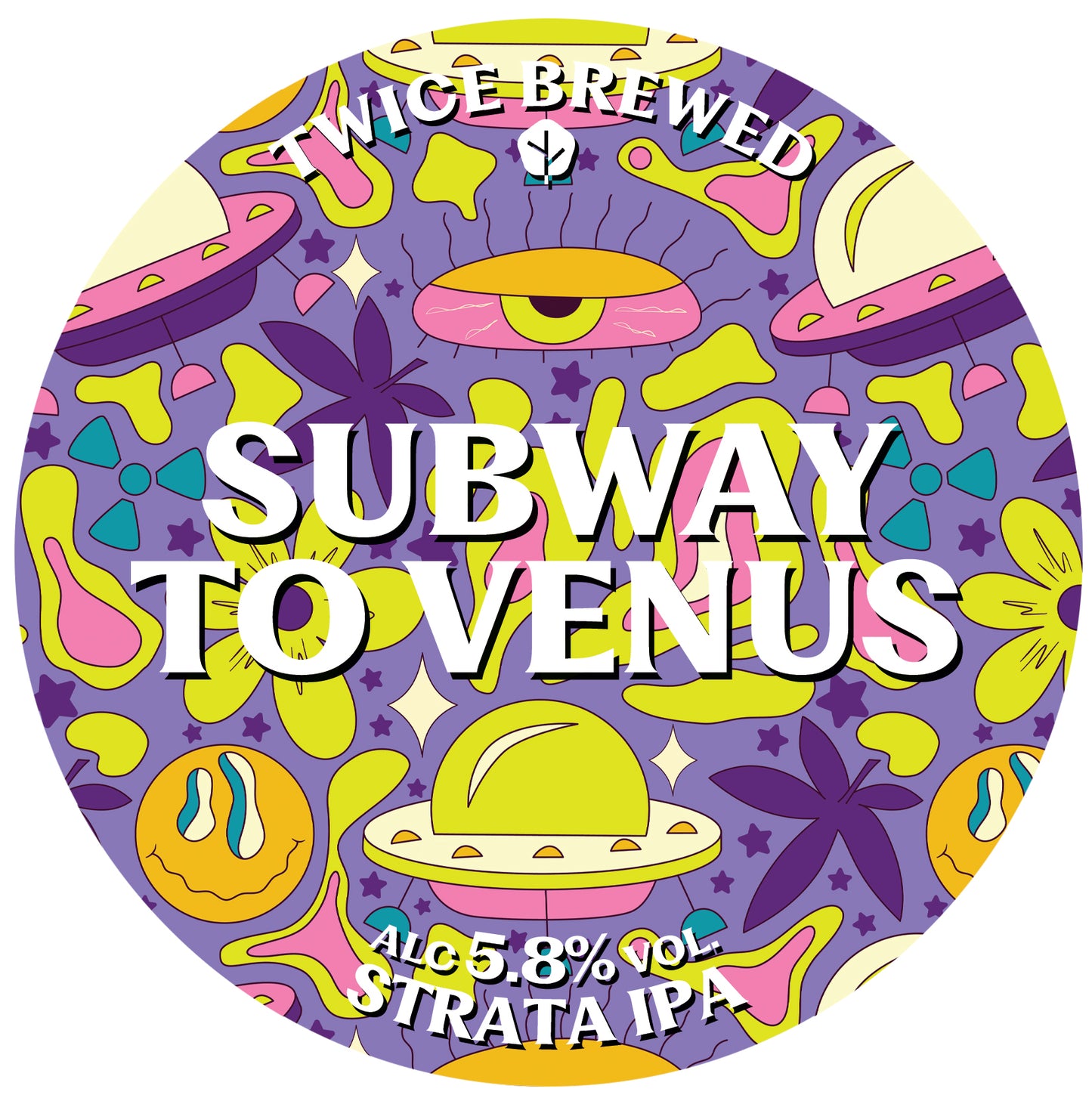 Subway To Venus, Strata IPA, 5.8% - 440ml can