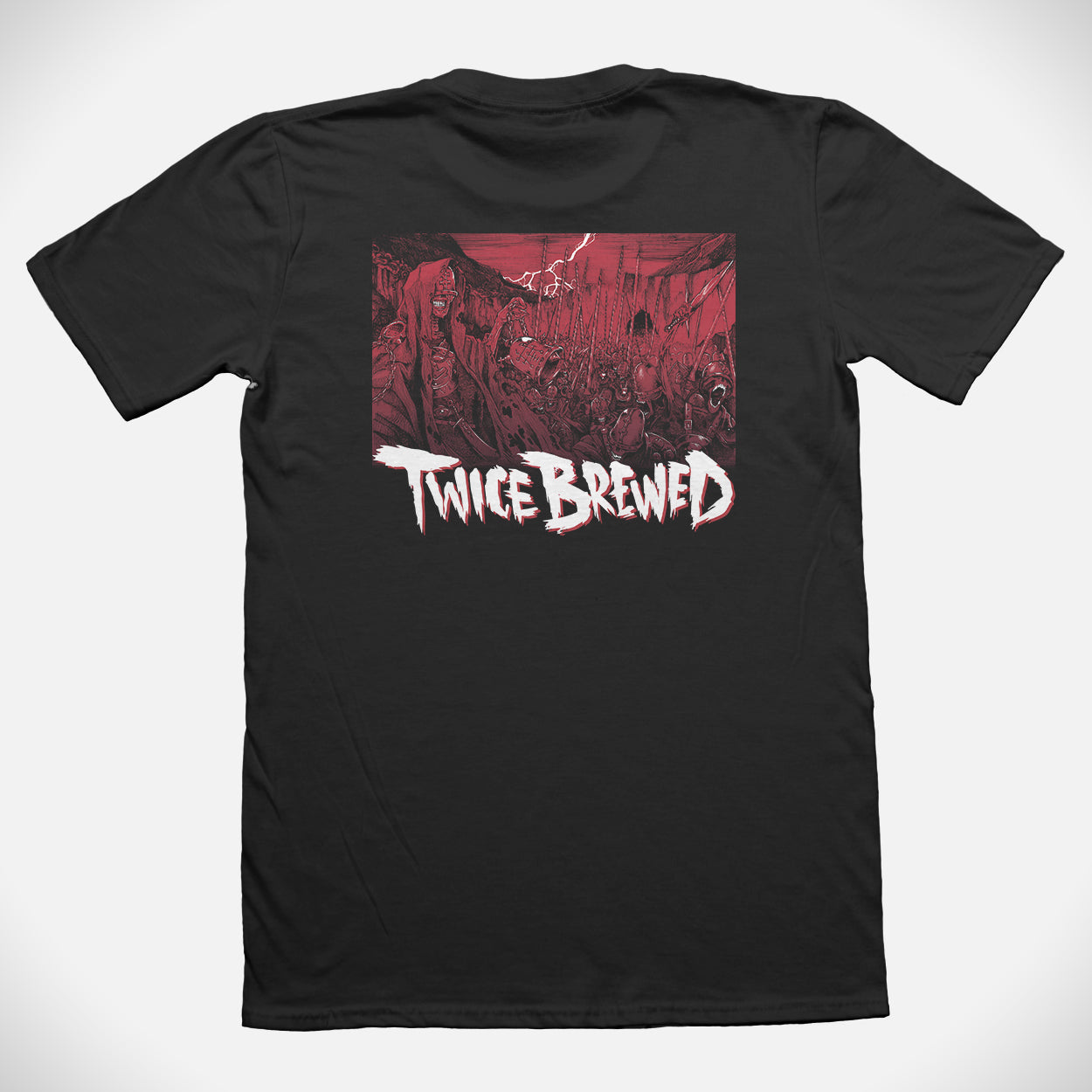 Twice Brewed For Whom The Bell Tolls T-Shirt (Black)