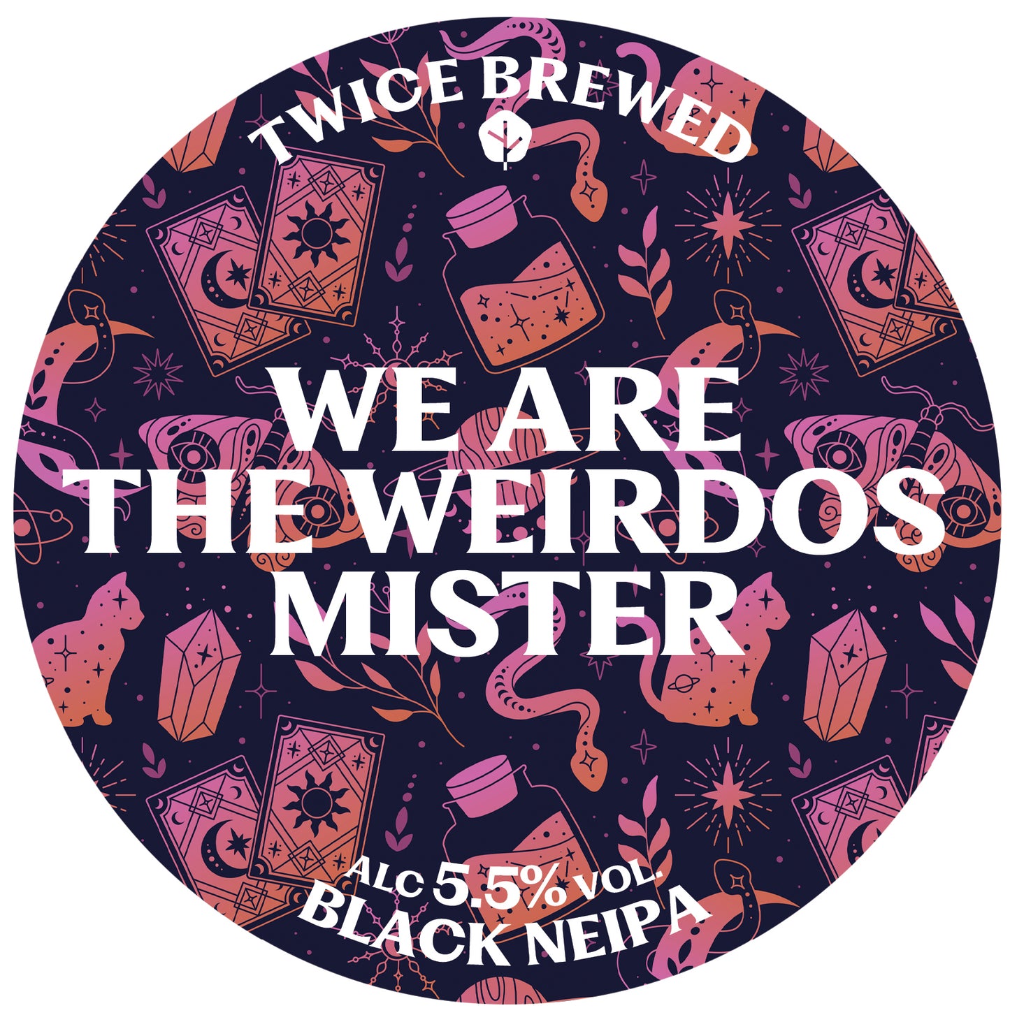 We Are The Weirdos Mister, Black NEIPA, 5.5% - 440ml can