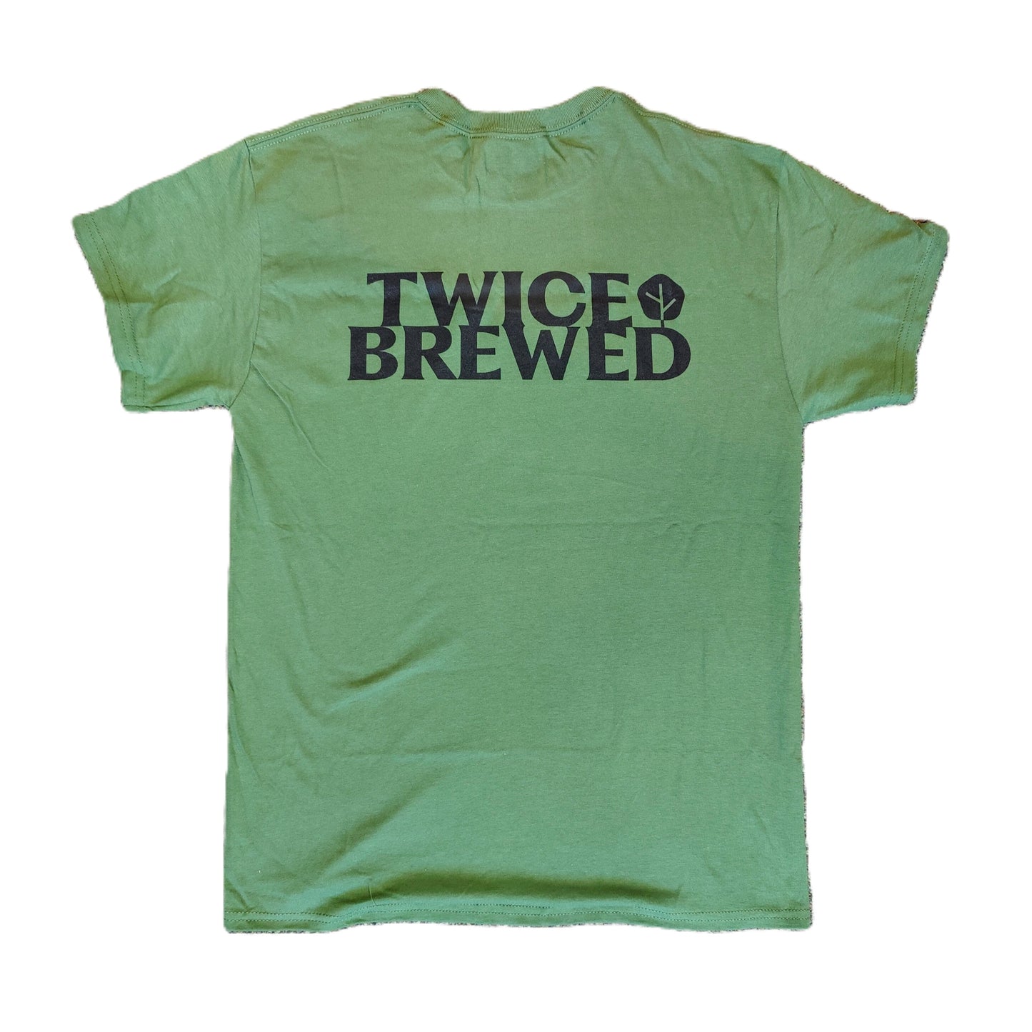 Twice Brewed Brewing Co Logo T-Shirt (Military Green)