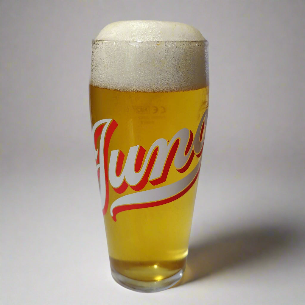 Juno Logo Pint Glass