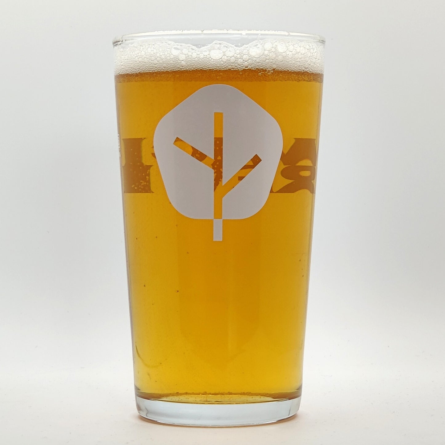 Twice Brewed Pint Glass