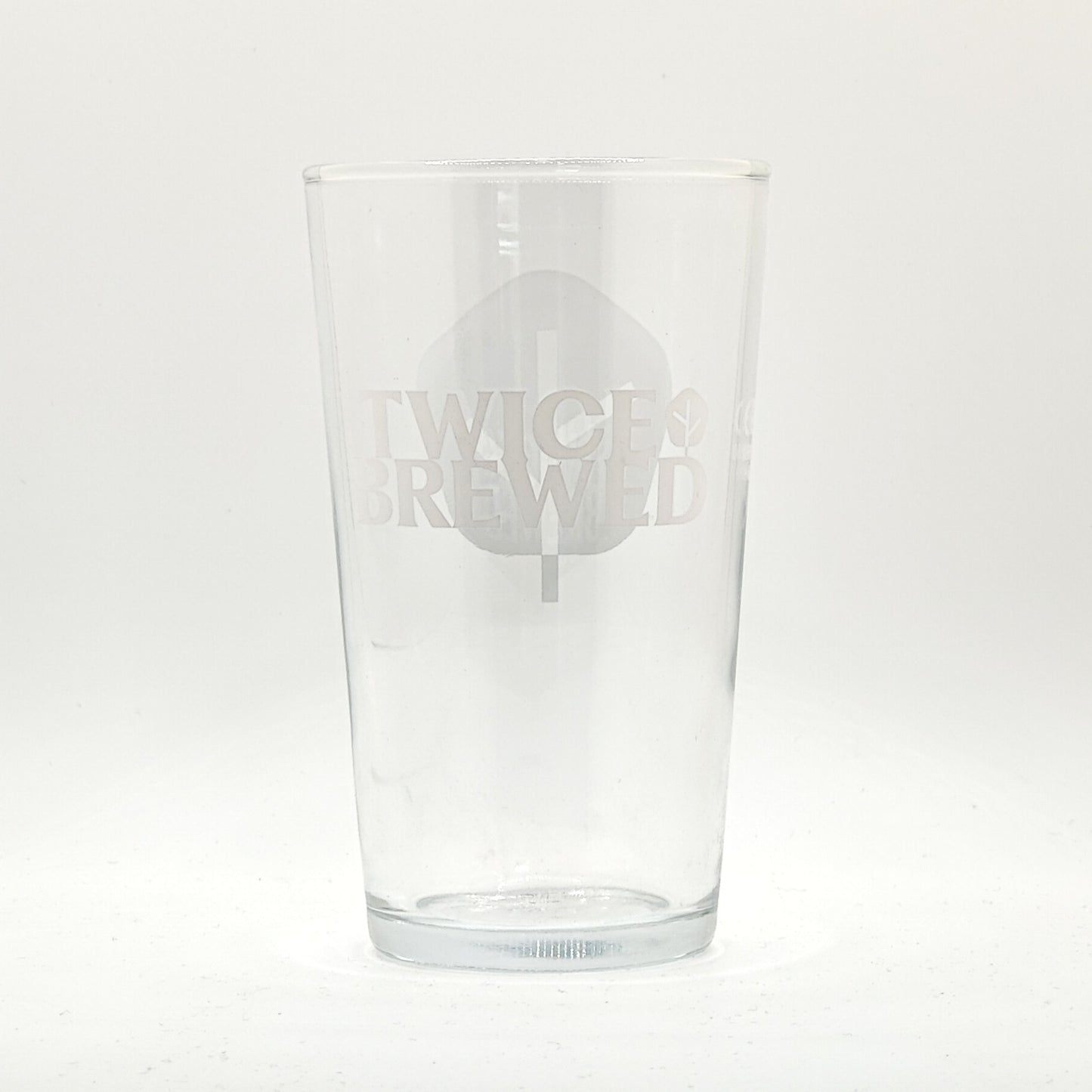 Twice Brewed Half Pint Glass