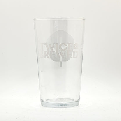 Twice Brewed Half Pint Glass
