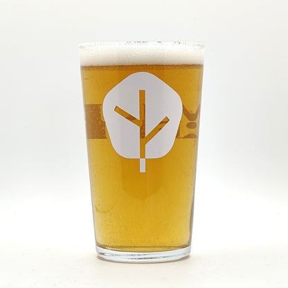 Twice Brewed Half Pint Glass