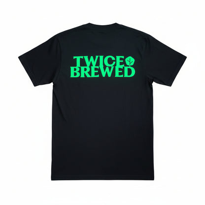 Twice Brewed Brewing Co Logo T-Shirt (Black)