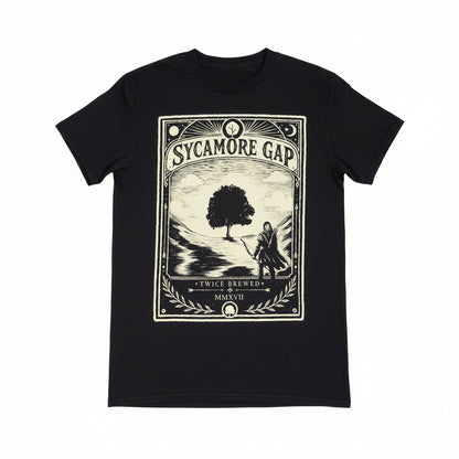 Twice Brewed Sycamore Gap T-Shirt (Black)