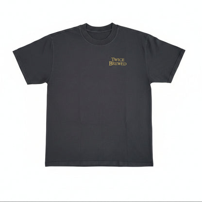Follow The Critical Path Heavy Faded T-Shirt (Washed Black)