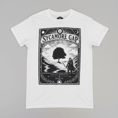 Twice Brewed Sycamore Gap T-Shirt (White)