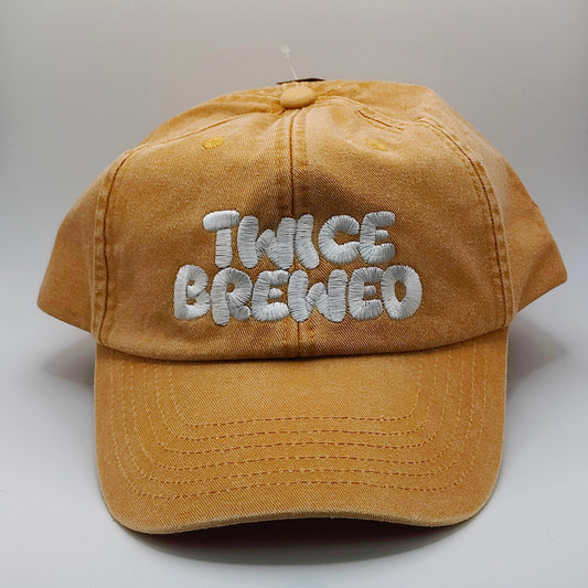 Twice Brewed Low Profile Vintage Cap (Vintage Mustard)