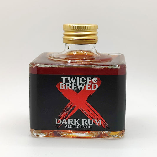 Twice Brewed Dark Rum, 20cl Bottle