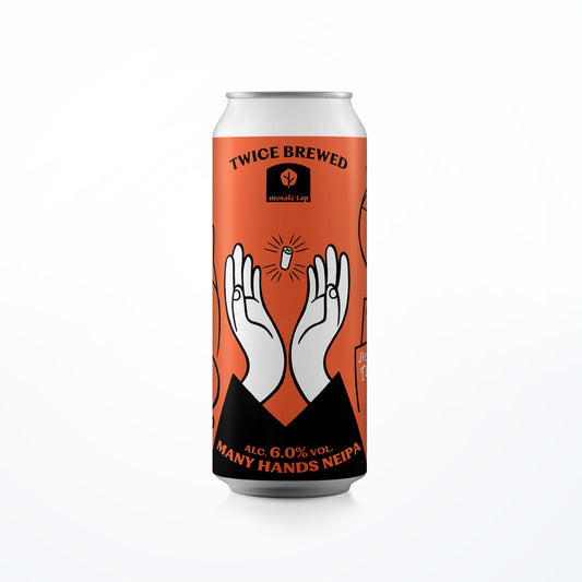 Many Hands, NEIPA, 6.0% - 440ml can - Mosaic Tap collab