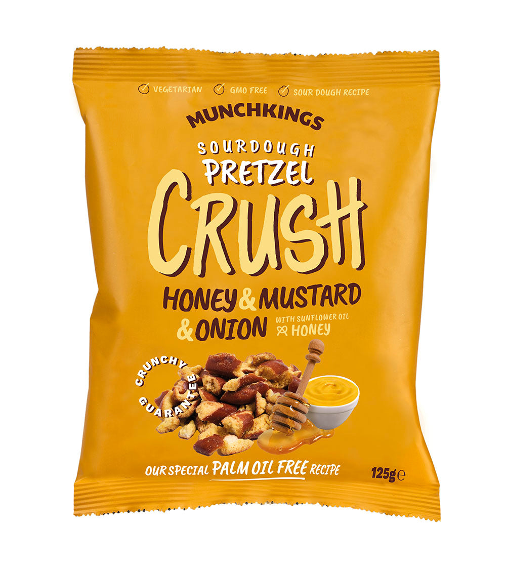Honey, Mustard & Onion Pretzel Crush - 125g
