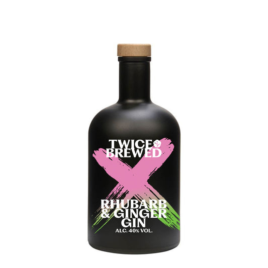 Twice Brewed Rhubarb & Ginger Gin, 40%, 70cl Bottle