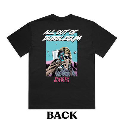 All Out Of Bubblegum Premium Box Fit T-Shirt (Black)