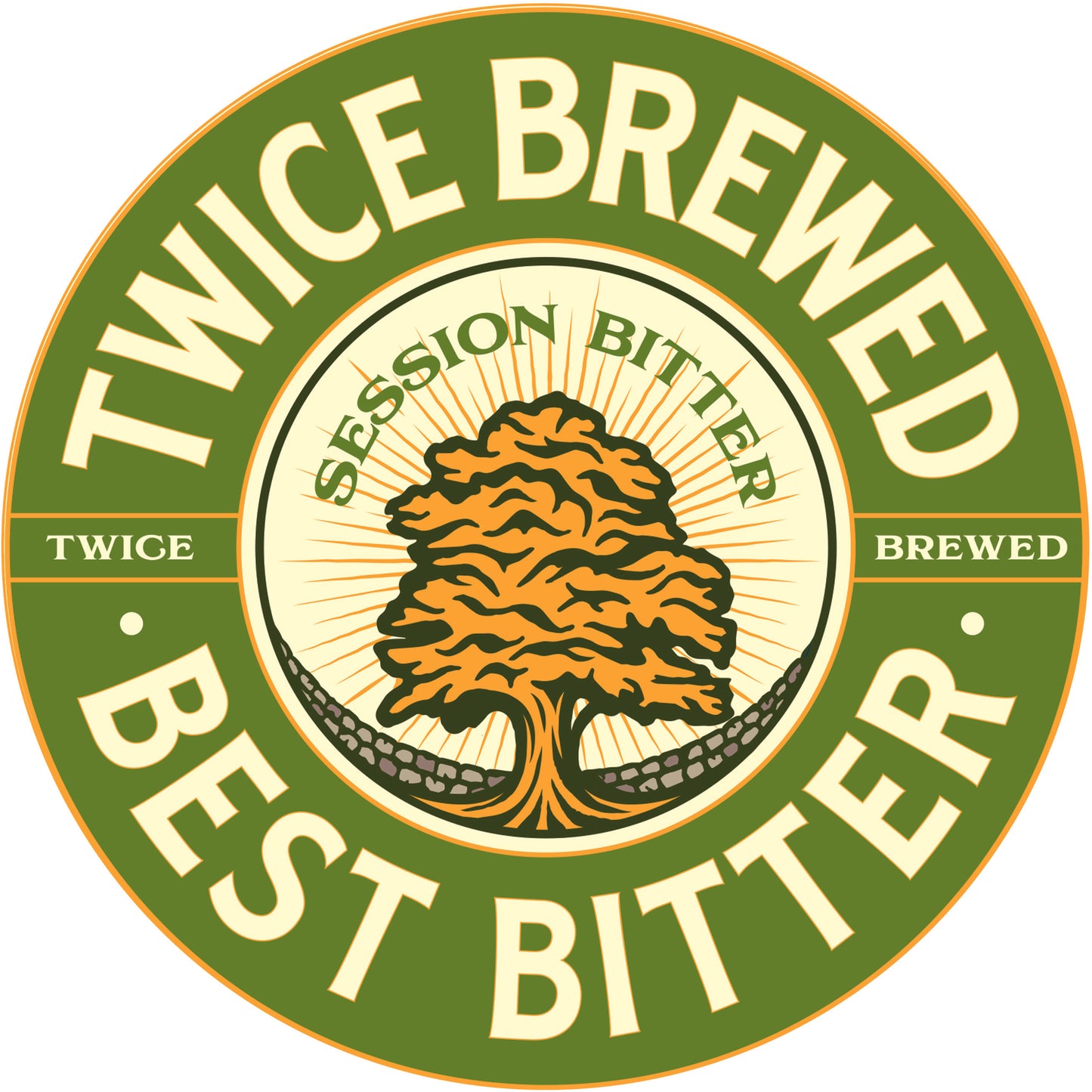 Twice Brewed, Best Bitter, 3.8% - 12x 500ml Bottle