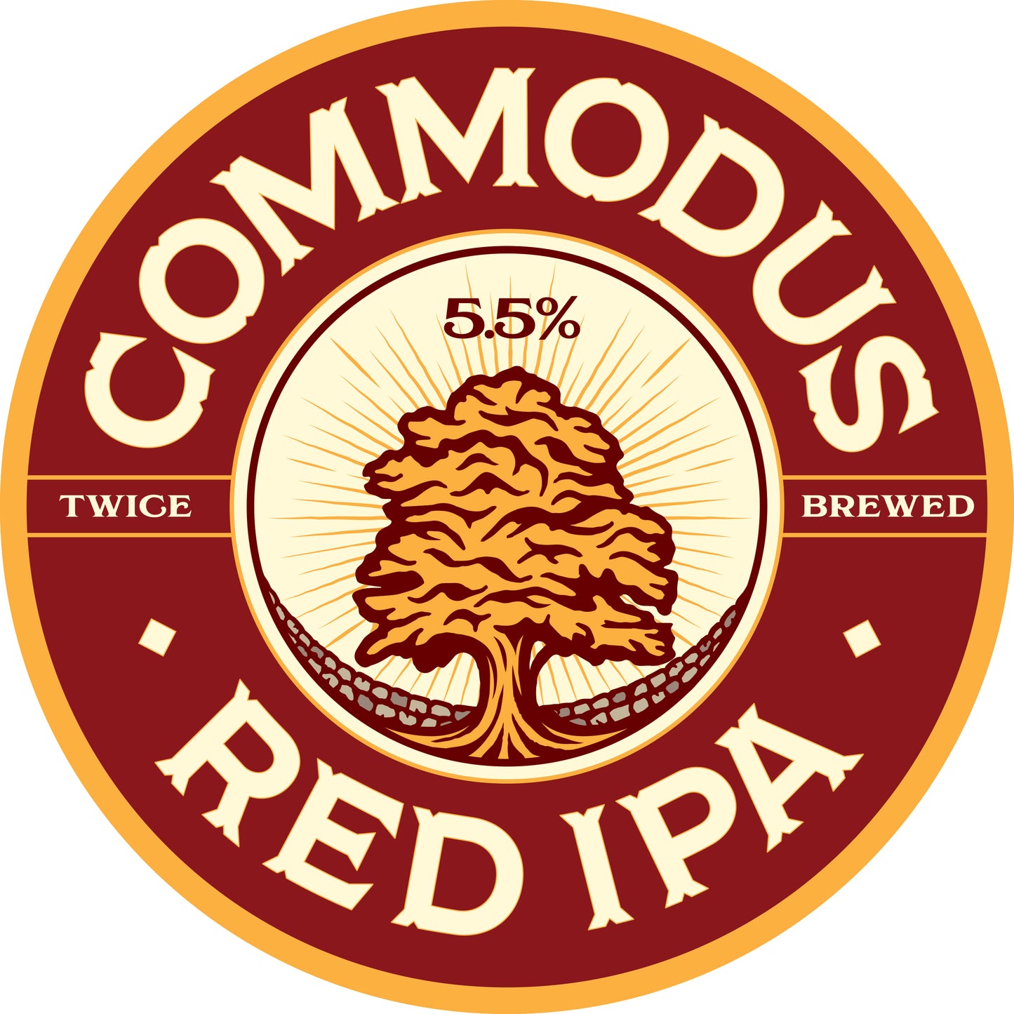 Commodus, Red IPA, 5.5% - 500ml Bottle