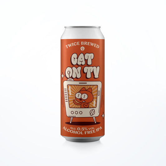 Cat On TV, AF IPA, 0.5% - 440ml Can