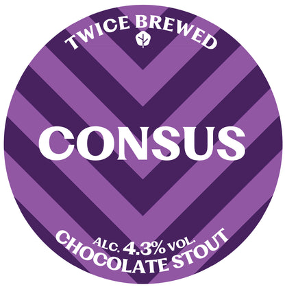 Consus, Chocolate Stout, 4.3% - 12x 500ml Bottle