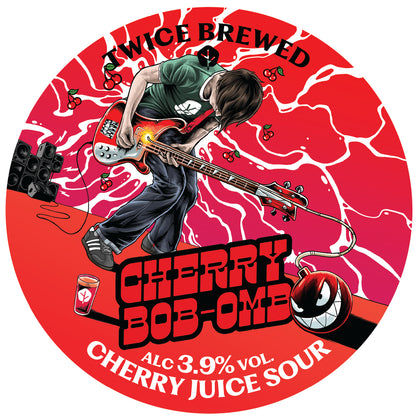 Cherry Bob-Omb, Cherry Juice Sour, 3.9% - 440ml Can