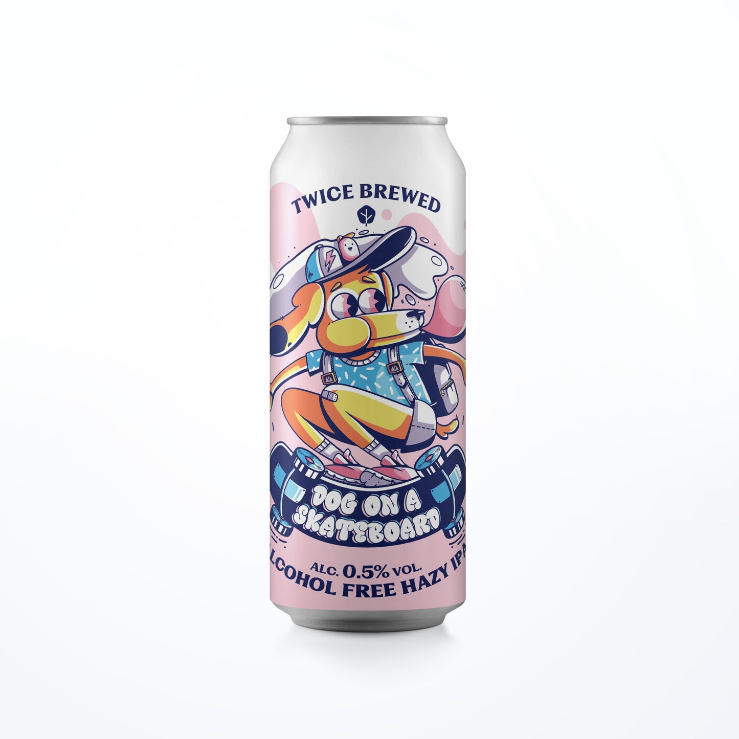 Dog on a Skateboard, AF Hazy IPA, 0.5% - 440ml Can