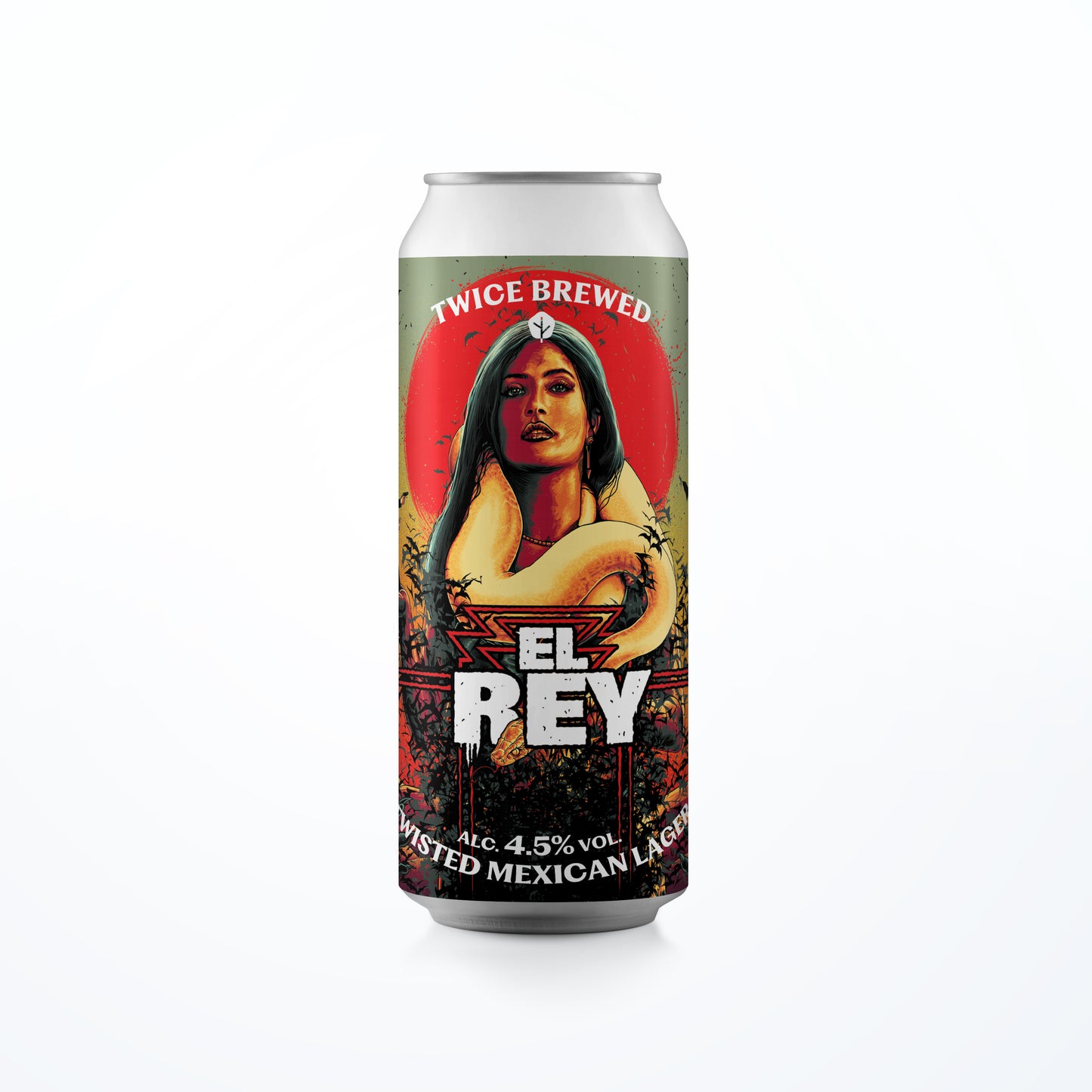 El Rey, Twisted Mexican Lager, 4.5% - 440ml Can