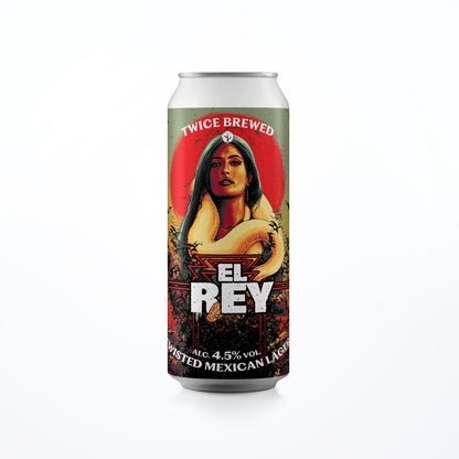 El Rey, Twisted Mexican Lager, 4.5% - 440ml Can