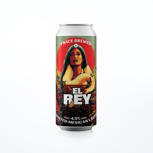 El Rey, Twisted Mexican Lager, 4.5% - 440ml Can