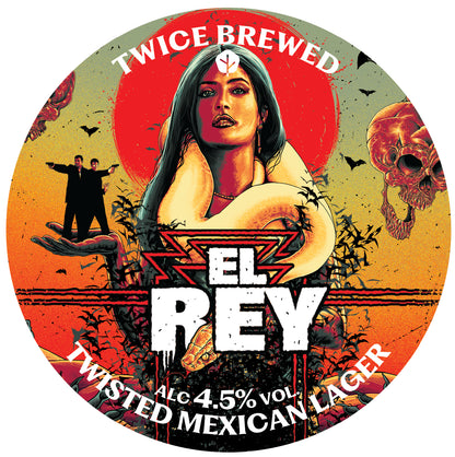 El Rey, Twisted Mexican Lager, 4.5% - 440ml Can