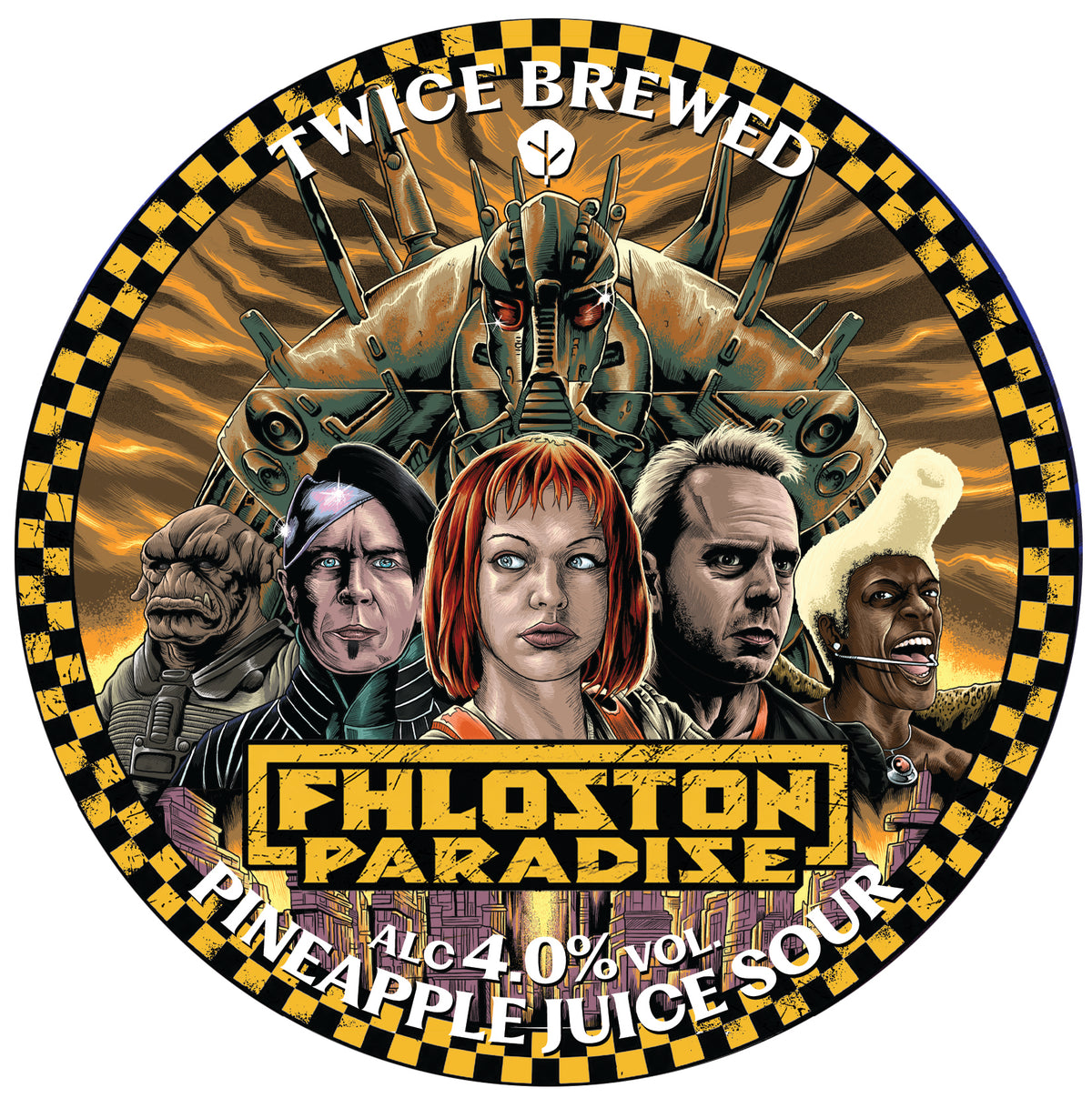 Fhloston Paradise, Pineapple Juice Sour, 4.0% - 440ml Can