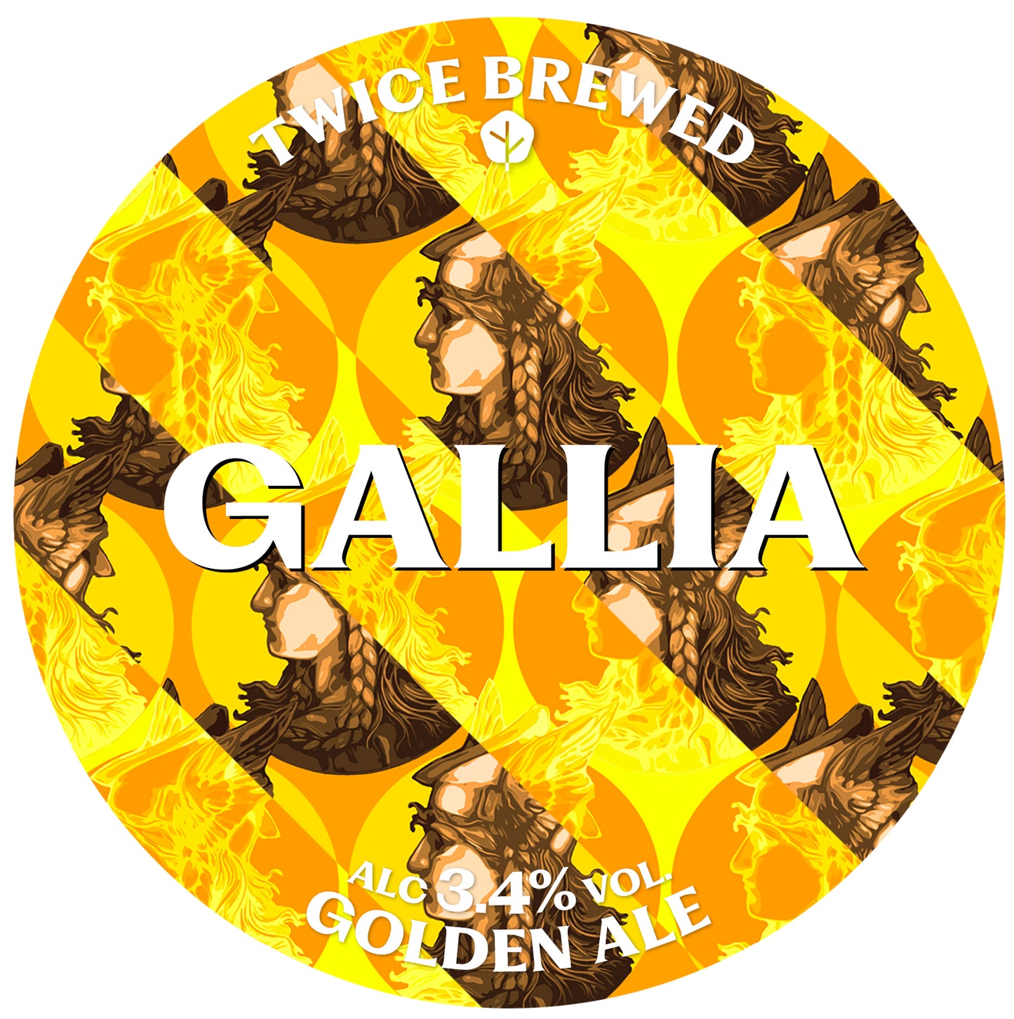 Gallia, Golden Ale, 3.4% - 12x 500ml Bottle