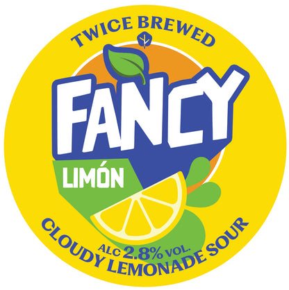 Fancy Limón, Cloudy Lemonade Sour, 2.8% - 440ml Can