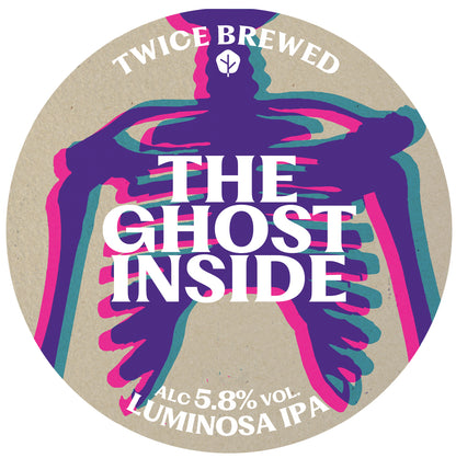 The Ghost Inside, Luminosa IPA, 5.8% - 440ml can