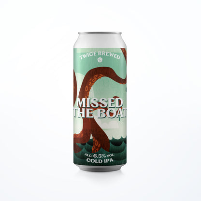 Missed The Boat, Cold IPA, 6.5% - 440ml can