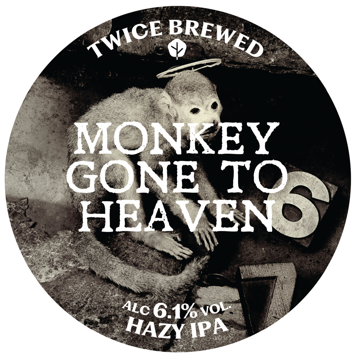 Monkey Gone To Heaven, Hazy IPA, 6.1% - 440ml can